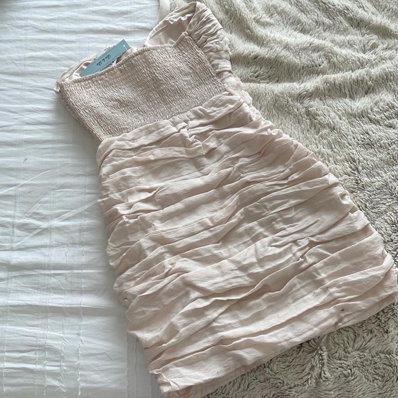 Charlotte Russe Floral Scrunched Mini Dress - Picture 3 of 3